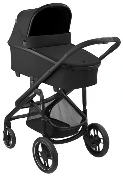 MAXI-COSI PLAZA+ KOČÍK ESSENTIAL BLACK