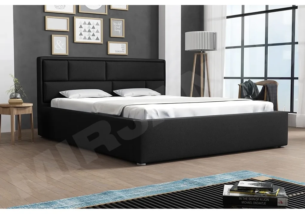 Čalúnenná posteľ s roštom Nido, Rozmer postele: 160x200, Dostupné poťahy: Victoria 14 866