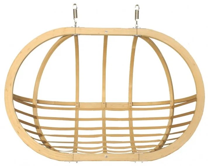 Dvojité závesné hojdacie kreslo O-Zone Premier Swing Pod zelené