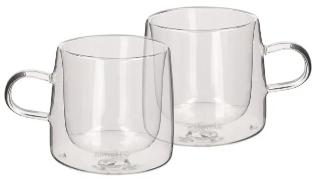 Sada dvoch šálok CEMBRA s dvojitým dnom ALL 932384 260 ml