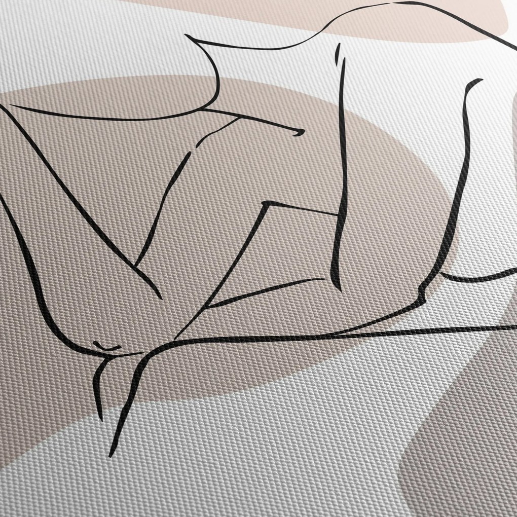 Obraz - Woman body line art N⁰1 (90x60 cm)