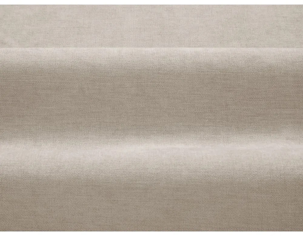 Krémovobiela čalúnená dvojlôžková posteľ s úložným priestorom s roštom 140x200 cm Juno – Windsor &amp; Co Sofas