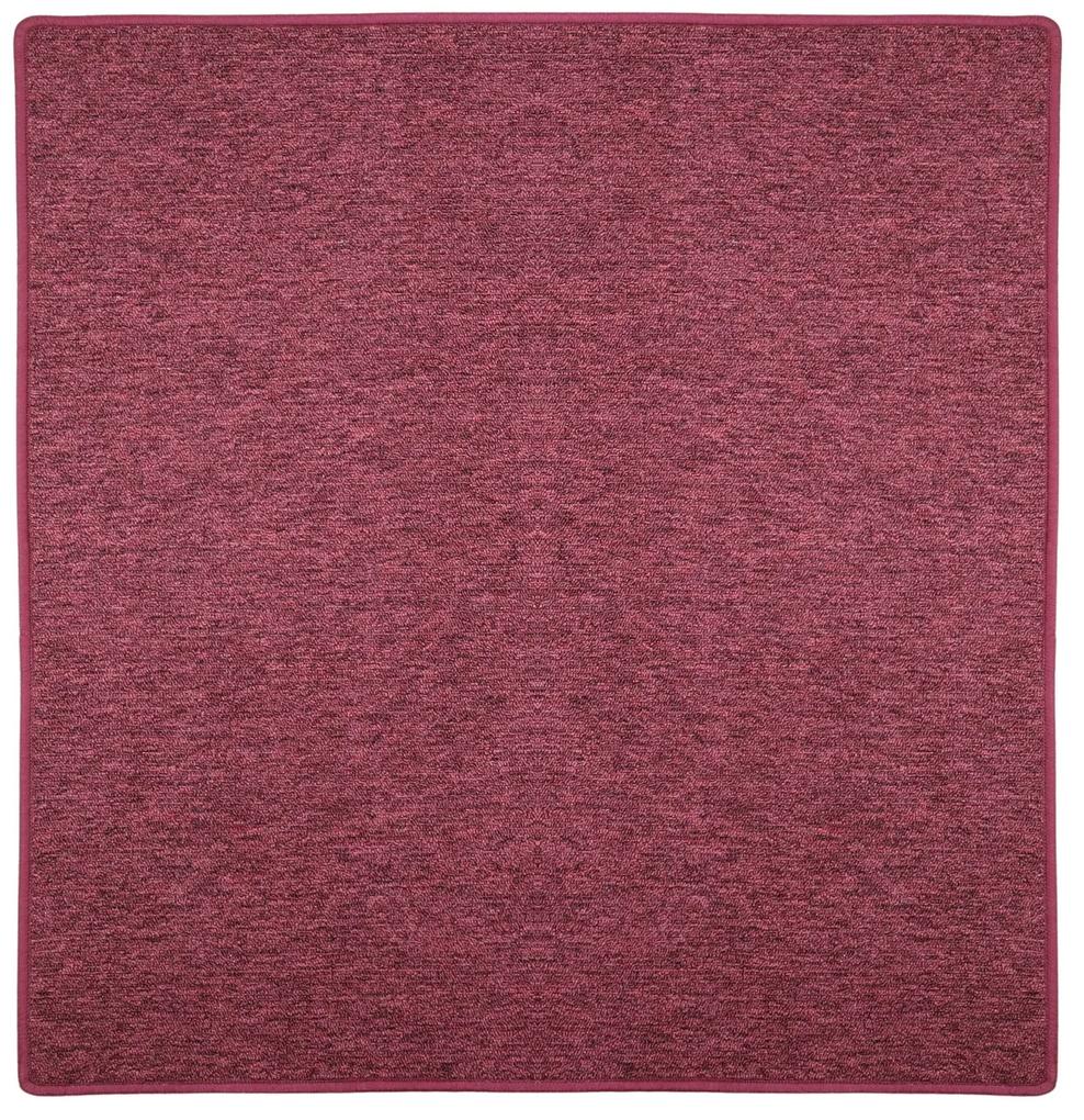 Vopi koberce Kusový koberec Astra vínová štvorec - 120x120 cm
