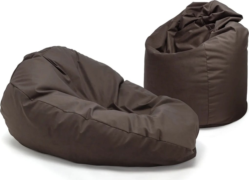 Sedací vak Amore – extra mäkký vak z plyšu pre maximálne pohodlie Farba: A57 - béžová