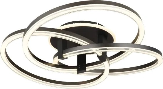 Globo 67337-75 - LED stmievateľné stropné svietidlo TRIS 75 W/230 V 2700–6000 K, priemer 78 cm + DO