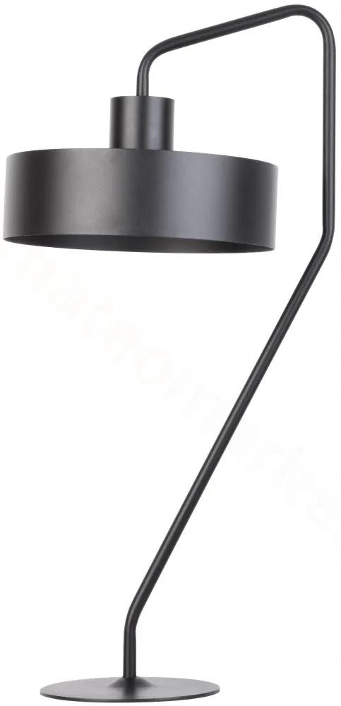 SIGMA Moderná stolná lampa JUMBO, 1xE27, 60W, čierna