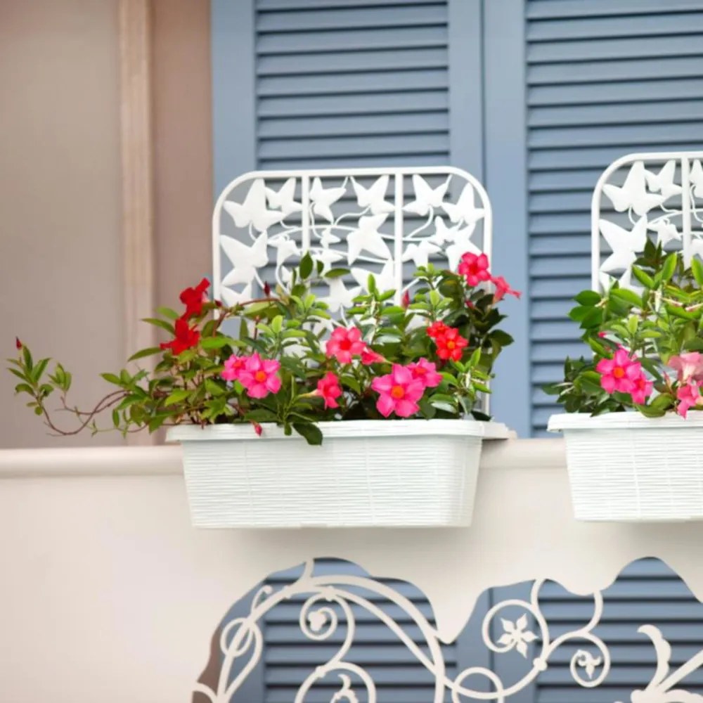 BAMA Hrantík Rondine Balcony sada 2ks, biela Barva: bílá