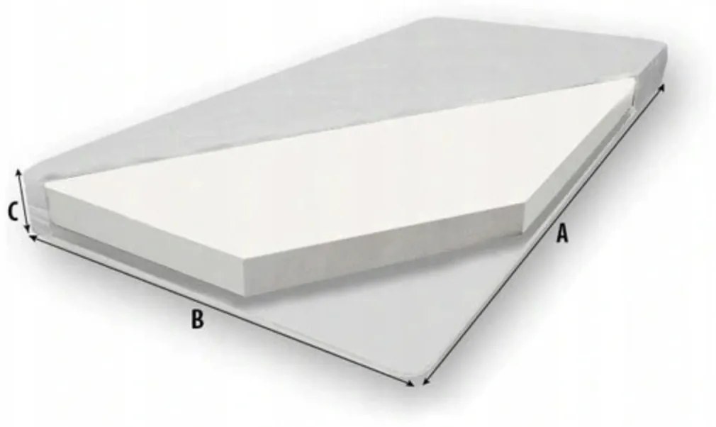 Jaamatrac Molitánový matrac do postieľky 120x60x9