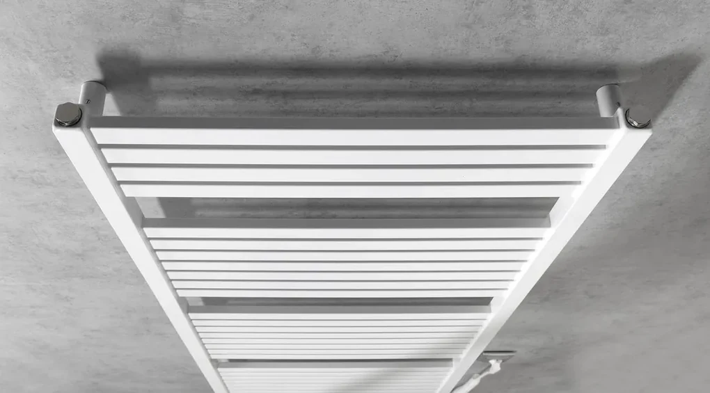 Aqualine Aqualine, TONDI-E elektrické vykurovacie teleso, rovné, 600x1690 mm, 800W, biela, DE490T