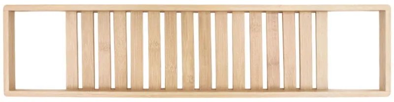 Mexen Bamboo, bambusová polička do vane 80 cm, prírodná bambusová, 701080-00