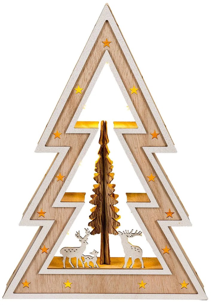Vianočný LED stromček Country Style