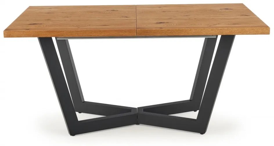 Jedálenský rozkladací stôl Massive 160/250 cm dub artisan/čierny