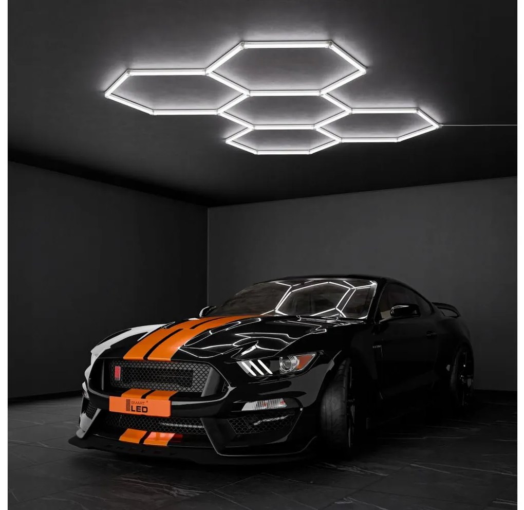 LED stropné svietidlo LED/240W/85-265V 4000K 298x209 cm CRI 90 IP54 biele