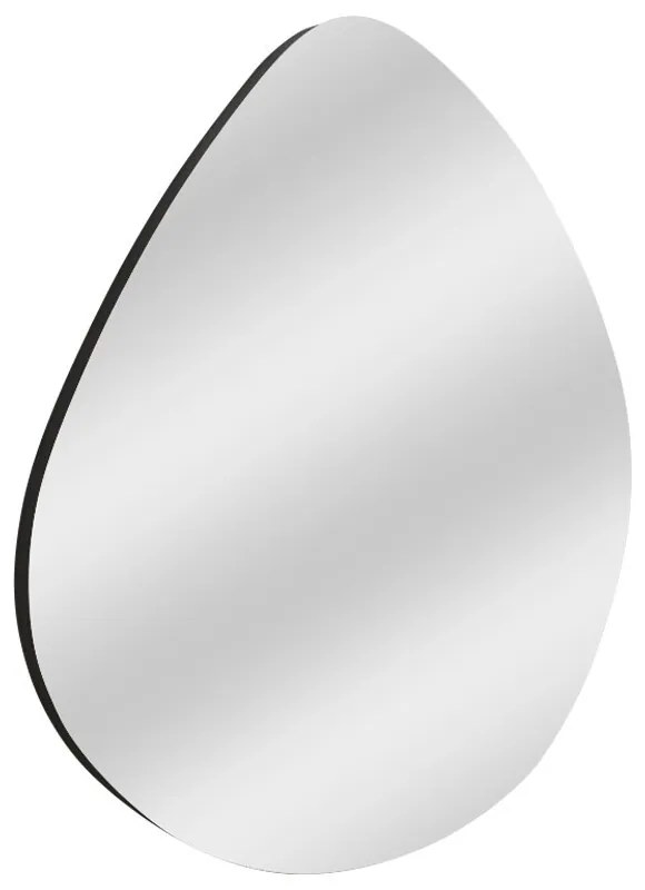 Dekorativní nástěnné zrcadlo Besso 60 cm černé