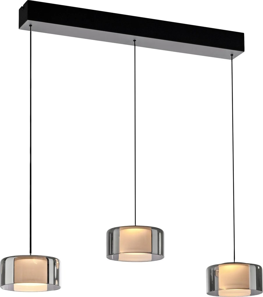 XXXLutz ZÁVESNÉ LED SVIETIDLO, 66/15/220 cm - Interiérové svietidlá - 003467029502