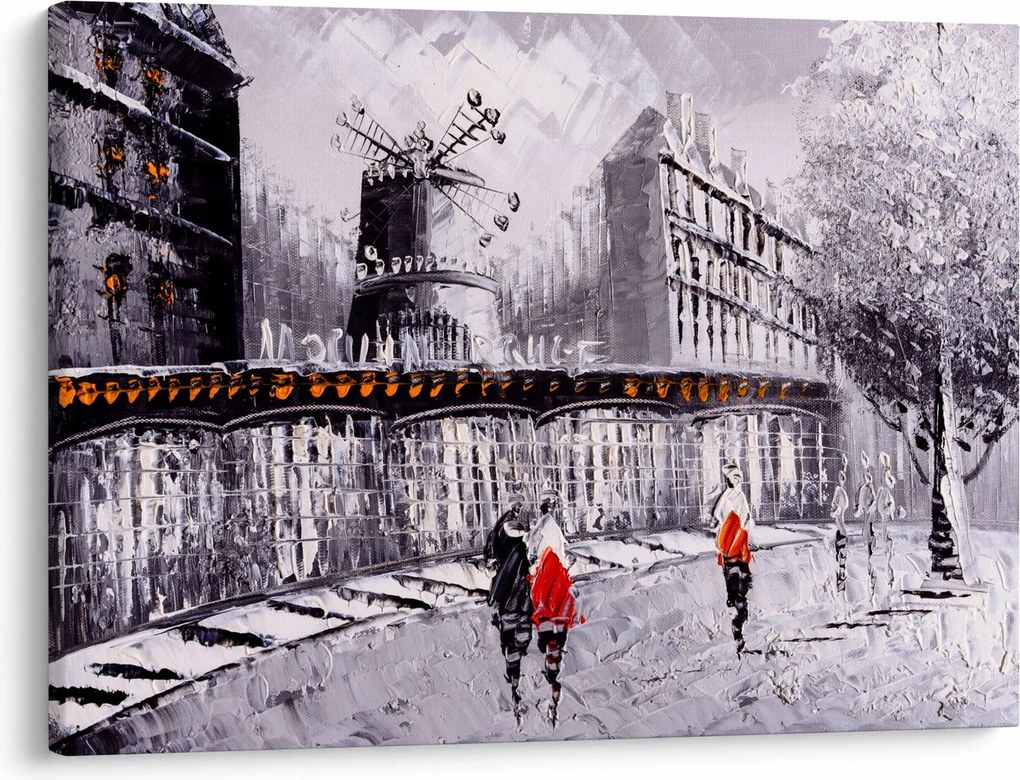Obraz - Olejomaľba mesta II. (70x50 cm)