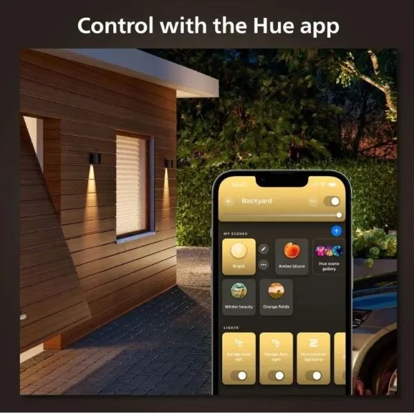Philips - LED RGBW Stmievateľné vonkajšie svietidlo Hue RESONATE LED/8W/230V IP44