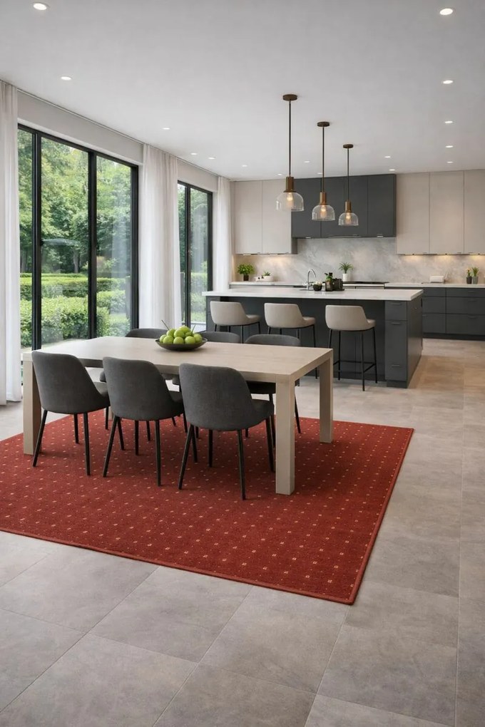 Kusový koberec Udinese terra, 60x110, oranžová, chodba / predsieň, Condor Carpets