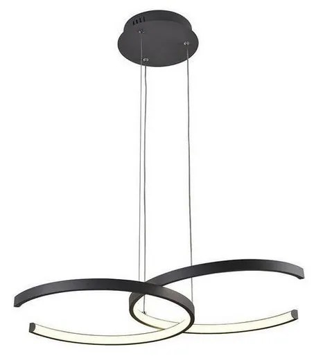 LED Stmievateľný prisadený luster LED/50W/230V 3000-6500K + DO