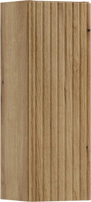 Závěsná horní koupelnová skříňka Nova 83-20-1D dub coast evoke