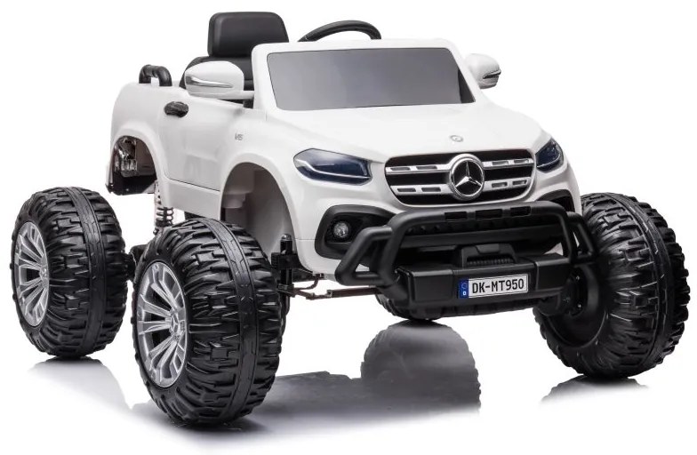 LEAN CARS ELEKTRICKÉ AUTÍČKO MERCEDES  DK-MT950 4x4  - BIELE MOTOR 4x45W - BATÉRIA - 2x12V7Ah- 2022