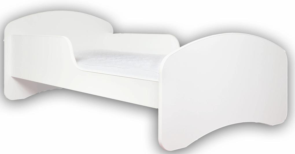 MAXMAX Detská posteľ bez šuplíku 160x80cm BIELA ​​+ matrace ZADARMO!