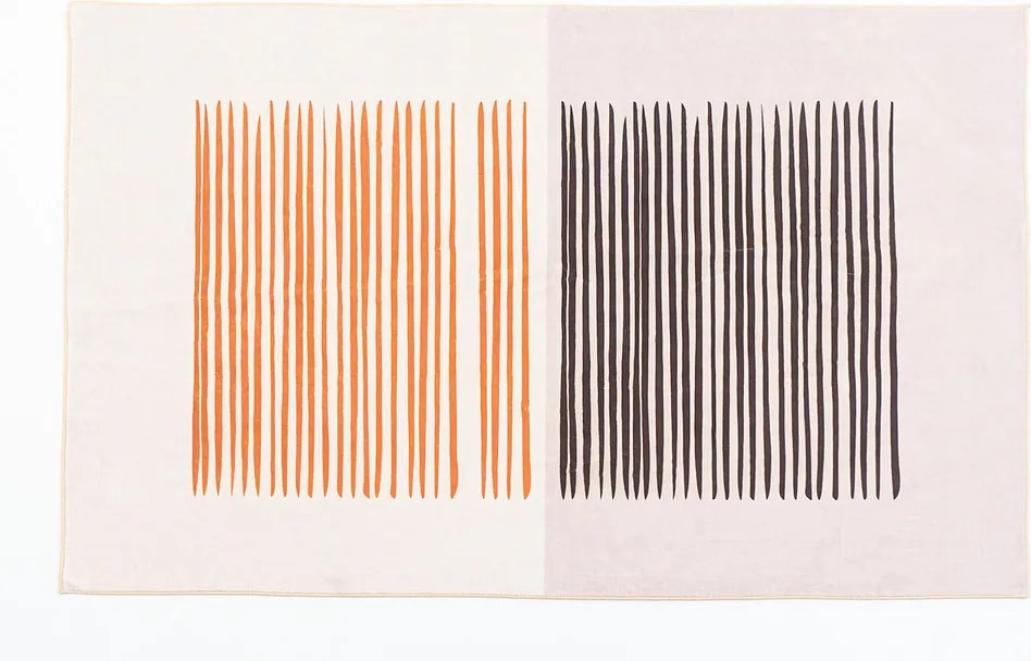 TZ Krémový obdĺžnikový koberec Dream so vzorom Rozmer: 160x200 cm