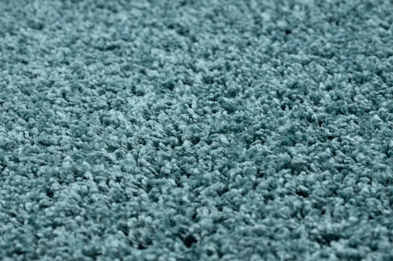 Behúň SOFFI shaggy 5cm modrý