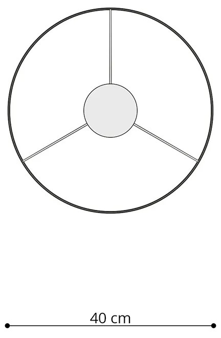 Detské závesné svietidlo Cat, 1x plastové tienidlo so vzorom, (fi 40cm)