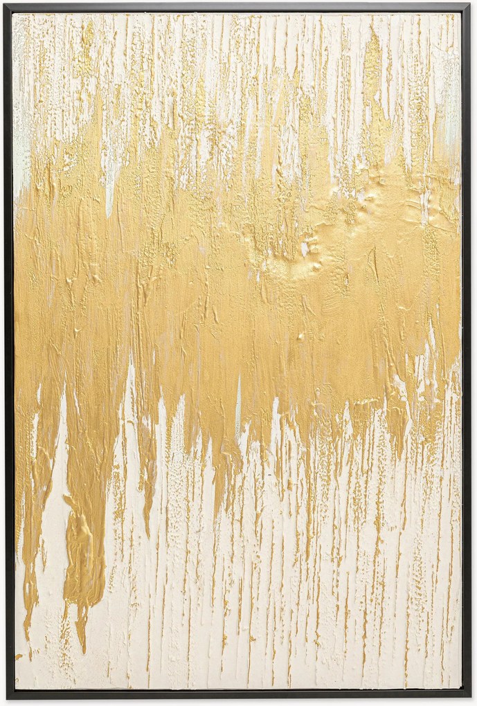 Ručne maľovaná nástenná dekorácia Abstract