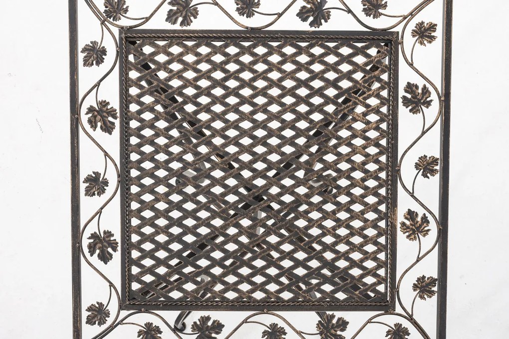 Kovový stôl GS19599 - Bronzová