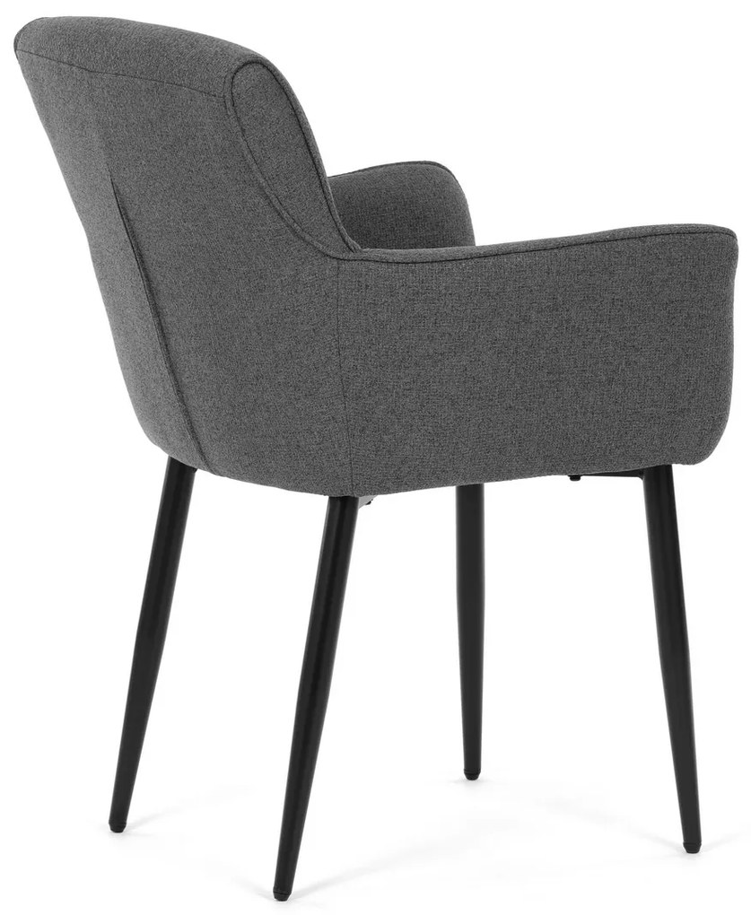 Sada jedálenských stoličiek DCH-J2159 GREY2, 2 ks