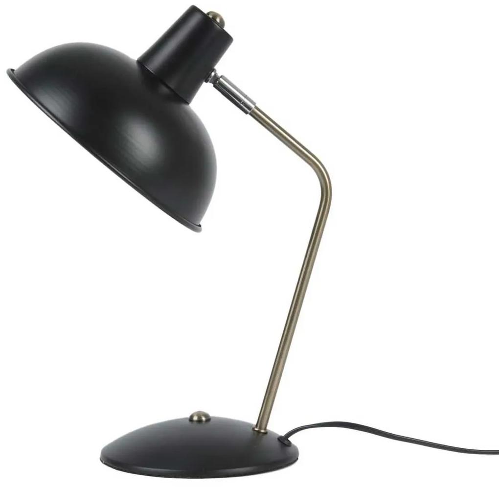 Stolná lampa Hood čierna 37,5 cm