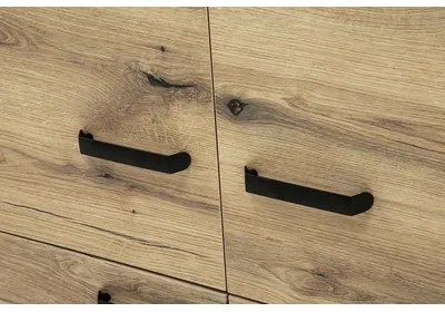 Veľká šatníková skriňa DENVER so 4 zásuvkami