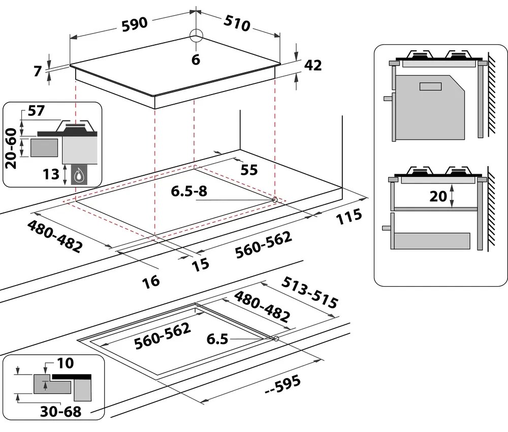 Whirlpool GOFL 629/NB1