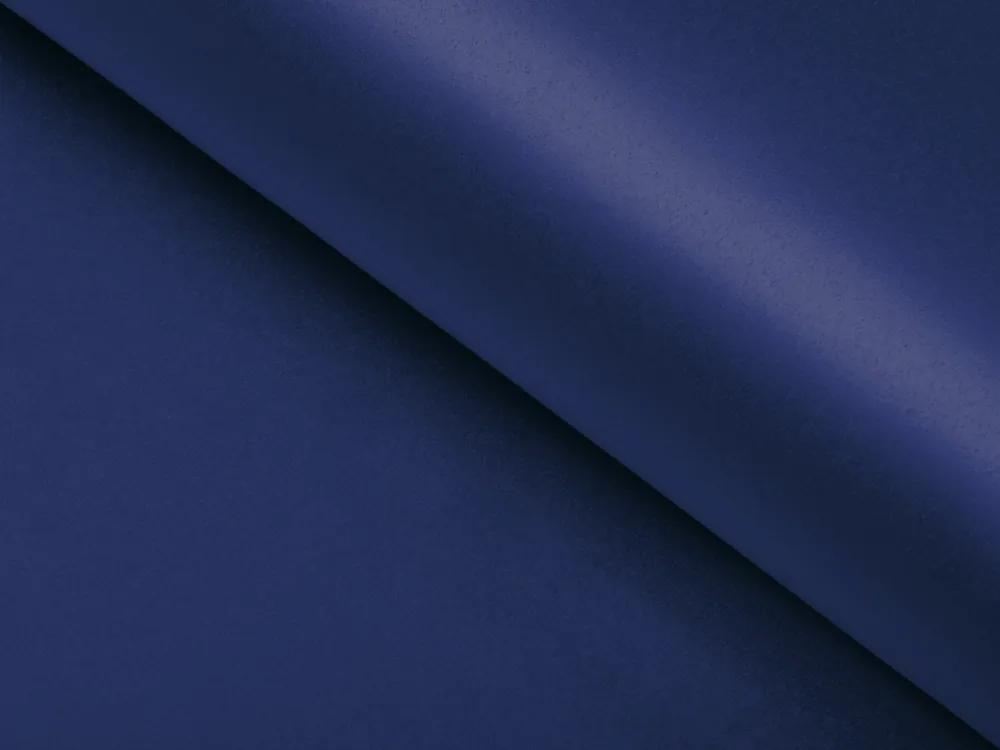 Biante Saténový behúň na stôl polyesterový Satén LUX-L039 Námornícka modrá 35x140 cm