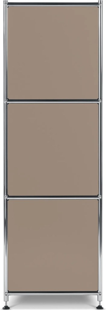 Kovový regál »CN3« s 3 priehradkami