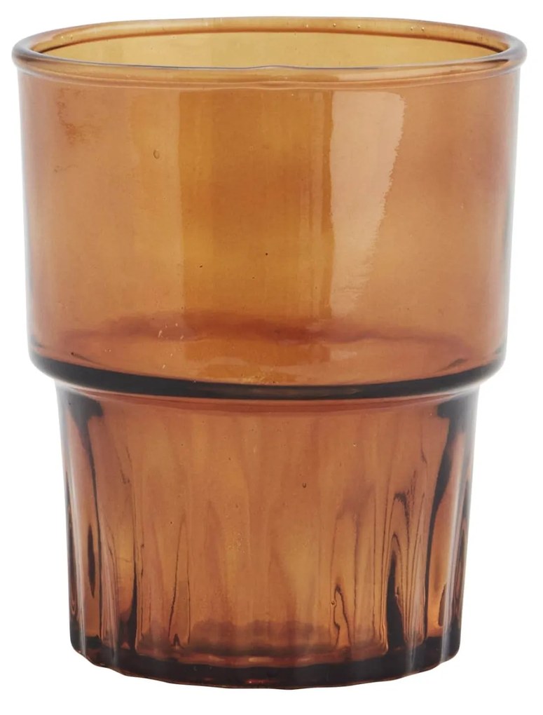 MADAM STOLTZ Pohár na vodu Colors 200 ml Zelená