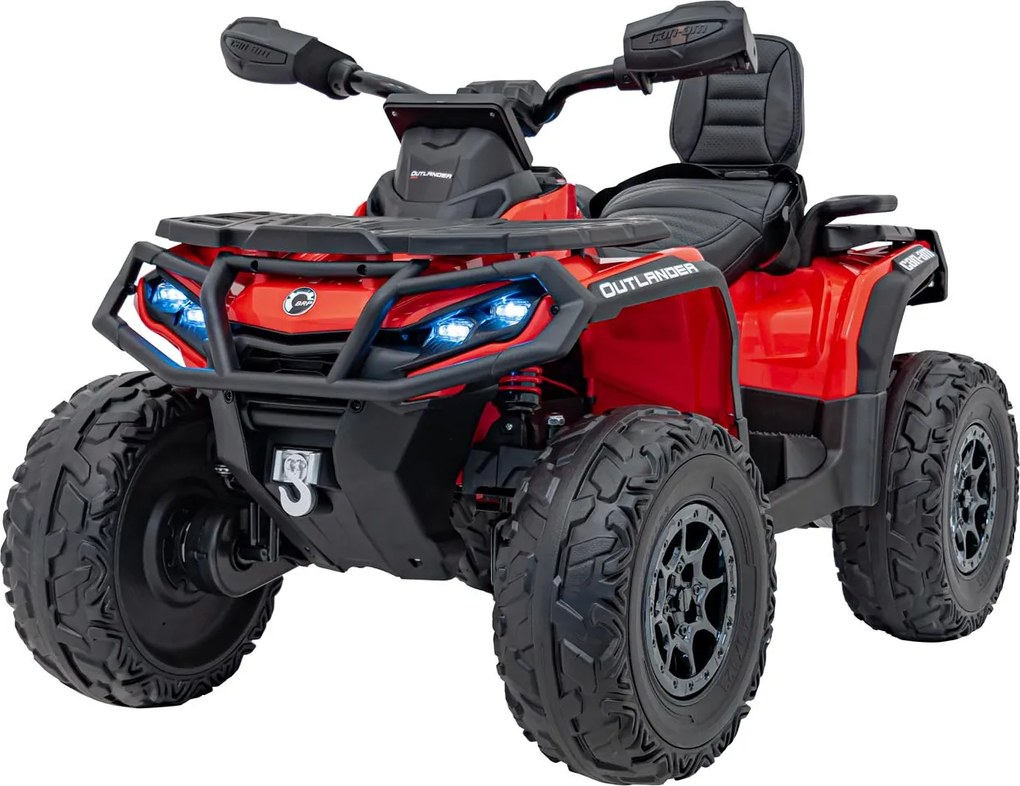 Ramiz Štvorkolka Can Am Outlander ATV s diaľkovým ovládaním červená