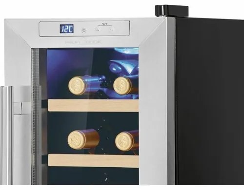 ProfiCook WK 1233 vinotéka na 8 fliaš, nehrdz. oceľ