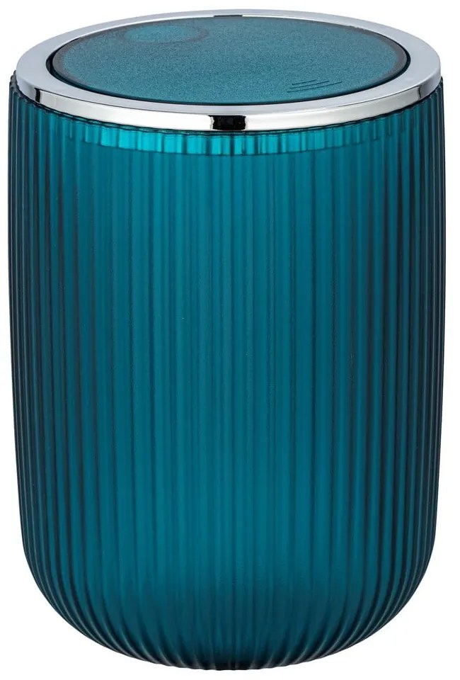 Modrý odpadkový kôš do kúpeľne Wenko Agropoli