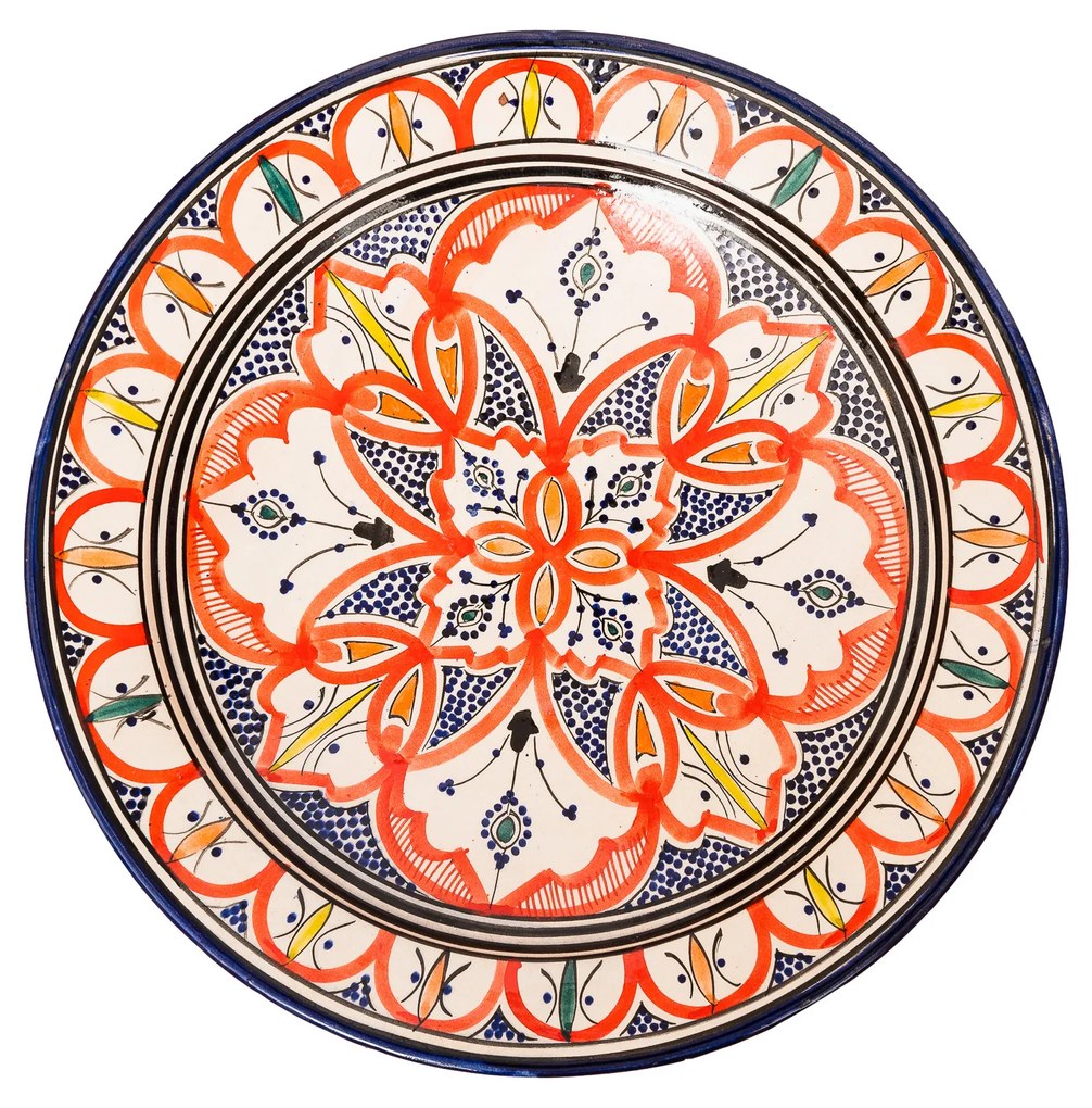 Orientálny marocký tanier 40cm (rôzne vzory)