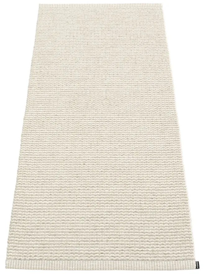 Krémový vnútorný a vonkajší behúň 60x150 cm Mono Linen Vanilla – Pappelina