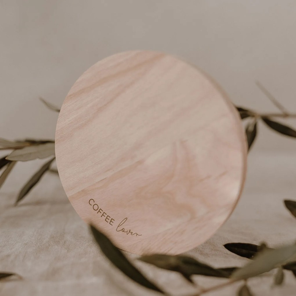 Eulenschnitt Drevená podtácka Oak Coffee Lover