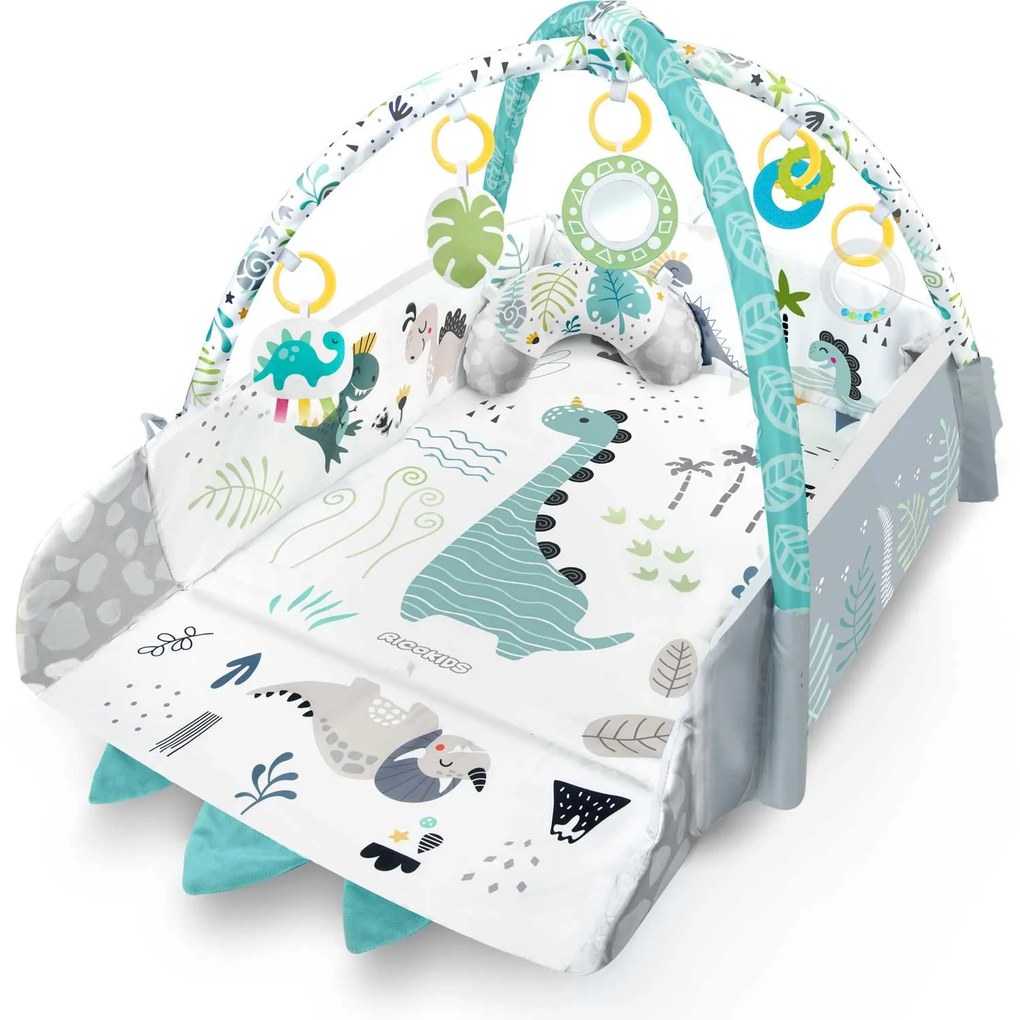 Interaktívna vzdelávacia podložka 110 x 100 cm Nessi Ricokids