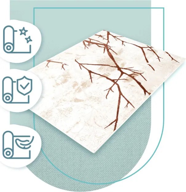 Koberec FD Sensi Cory svetlobéžový