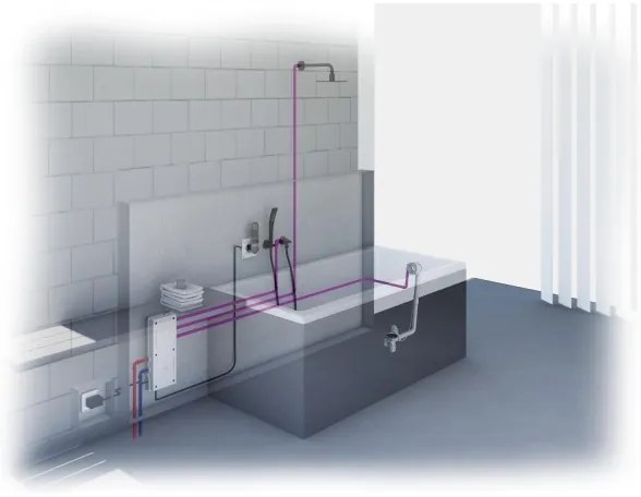 GROHE 28990000 -Vaňová plniaca, odtoková a prepadová súprava TALENTOFILL chróm