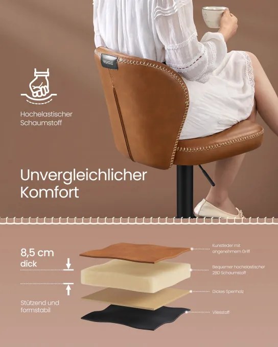 Set dvoch barových stoličiek LJB097K01