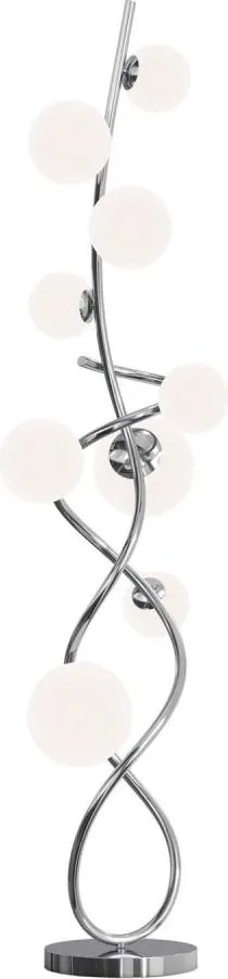 Wofi 3014-907 - LED Stojacia lampa NANCY 9xG9/3,5W/230V lesklý chróm