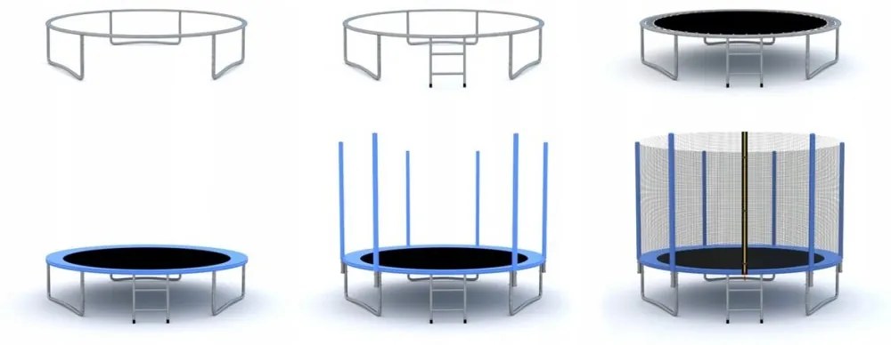 Záhradná trampolína 312cm/10FT